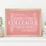 Personalised 21 Words Handmade Typography Print, thumbnail 12 of 12