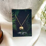 The Wildlife Collection 18k Gold Elephant Necklace, thumbnail 3 of 4