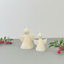 White Christmas Angel Candle And Christmas Decoration, thumbnail 6 of 11