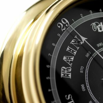 Prestige Solid Brass Traditional Barometer, 6 of 7