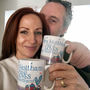 Personalised 'Mr' And 'Mrs' Love Mugs, thumbnail 1 of 12