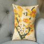 Daffodil Narcissus Decorative Cushion For Spring, thumbnail 1 of 5