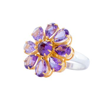 Amethyst Cocktail Ring, 3 of 4