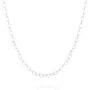 Hearts Love Chain Necklace In Sterling Silver, thumbnail 6 of 8