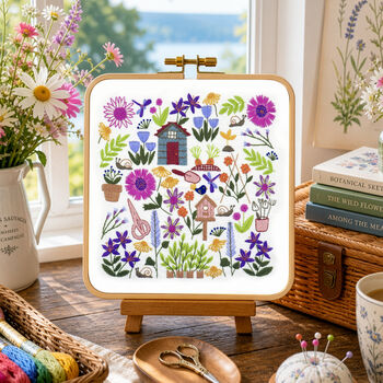 How Does Your Garden Grow Hand Embroidery Kit, 2 of 12