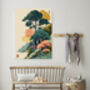 Japanese Forest Tree Art Print, thumbnail 2 of 4
