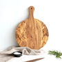 Olive Wood Pizza And Charcuterie Board, thumbnail 3 of 6