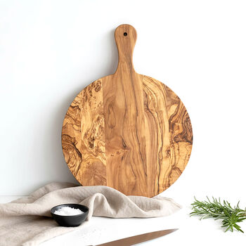 Olive Wood Pizza And Charcuterie Board, 3 of 6
