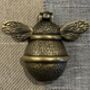 Brass Bumble Bee Door Knocker Heritage Finish, thumbnail 4 of 4