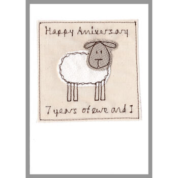 Personalised Sheep Birthday Card For Him Or Her, 11 of 12