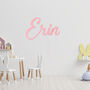 Personalised 70cm Kids Wall Name Sign For Bedroom Nursery Decor, thumbnail 4 of 6