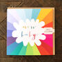 Colourful New Baby Card, thumbnail 5 of 5