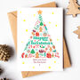 Christmas Tree Personalised Card Or Pack, thumbnail 1 of 2