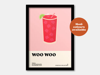 Woo Woo Cocktail Print, 5 of 7