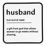 'Husband' Dictionary Sign, thumbnail 1 of 2