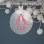Personalised Kangeroo Christmas Tree Bauble, thumbnail 2 of 12