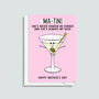 Funny Cocktail Mother's Day Card, thumbnail 2 of 2