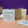 Personalised Any Age Papercut Birthday Card, thumbnail 1 of 12