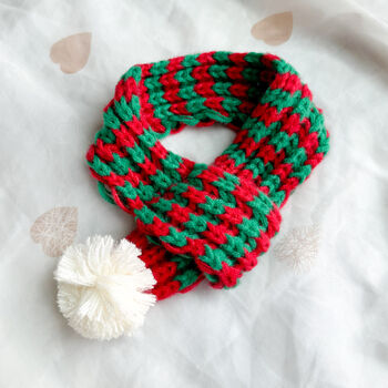 Knitted Pet Scarf, 5 of 9
