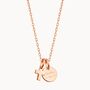 Personalised Mini Cross Necklace, thumbnail 2 of 8