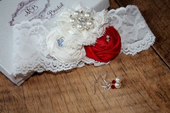 Emily May Lace Bridal Garter, 8 of 8
