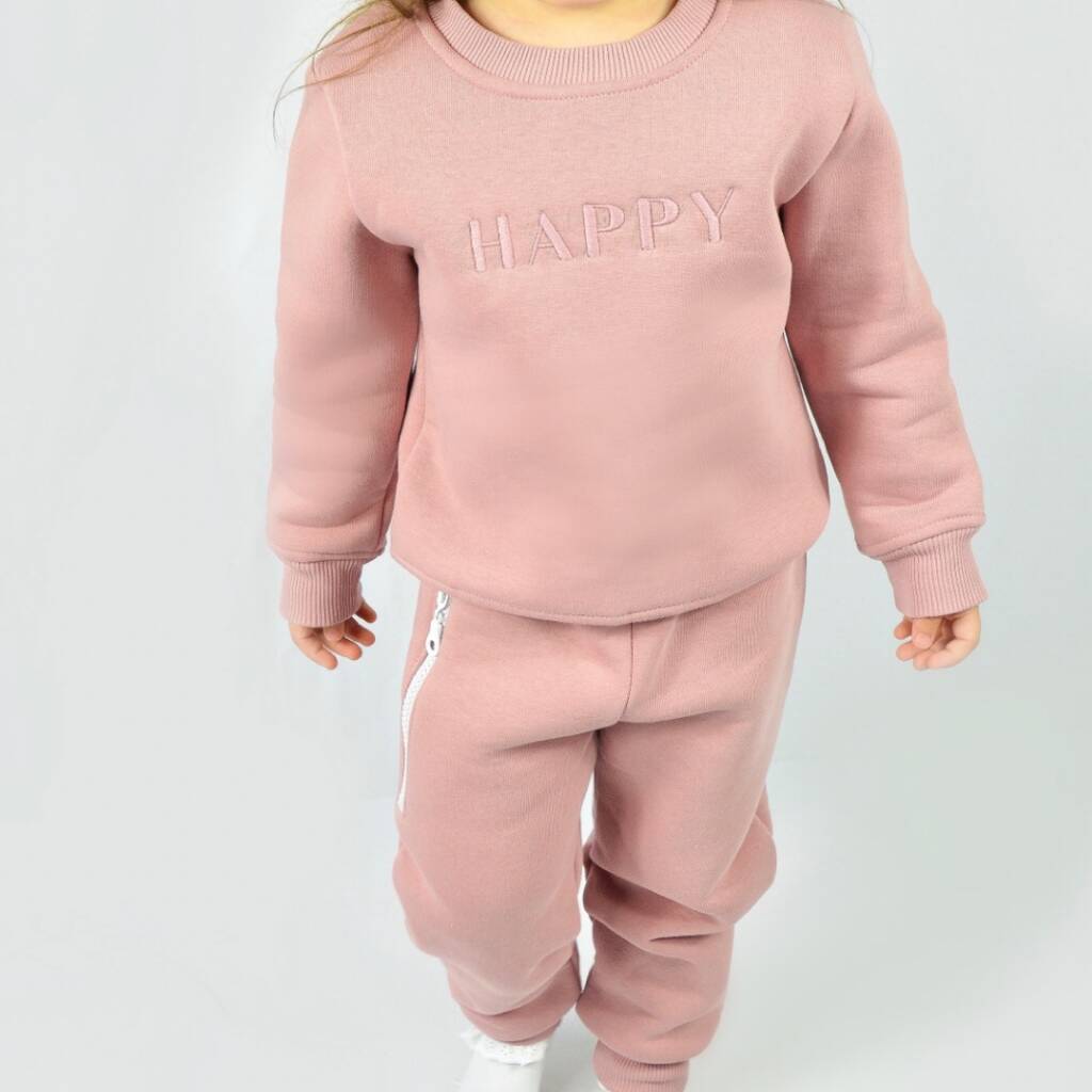 blush pink tracksuit