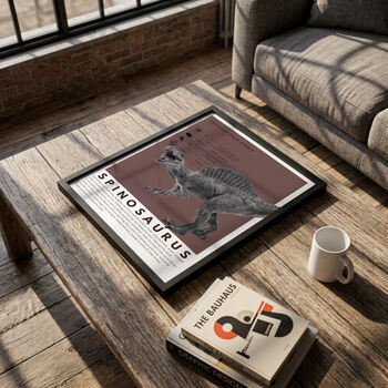 Spinosaurus | Dinosaur Art Print, 3 of 8