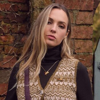 Fable Enamel Flying Robin Necklace, 3 of 6