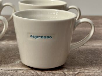 Set Of Four Espresso Mugs, 3 of 5