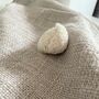Fairtrade Cotton Pom Pom Throw Bedspread Slub Weave, thumbnail 4 of 11