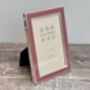 Sixtrees Pink Patterned Border Photo Frame, Four X Six, thumbnail 1 of 3