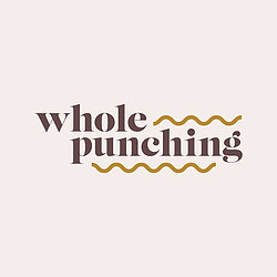 Whole punching logo, punch needle kits and supplies
