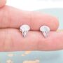 Cute Jellyfish Stud Earrings In Sterling Silver, thumbnail 2 of 10