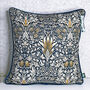 Blue Indigo Snakeshead William Morris 18' Cushion Cover, thumbnail 2 of 8