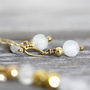 Skinny White Diamond And Moonstone Bracelet, thumbnail 10 of 11