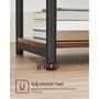 Side Table Bedside End Table With Storage Shelf, thumbnail 4 of 8