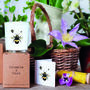 Boxed Bumble Bee Candle And Mini Greeting Card, thumbnail 2 of 6