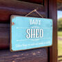 Personalised 'Shed' Garden Sign, thumbnail 1 of 2