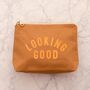 ‘Looking Good’ Men's Canvas Wash Bag, thumbnail 4 of 12