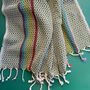 Handwoven Cotton Shawl And Towel, thumbnail 3 of 4