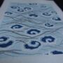 Blue Ocean Waves Print, thumbnail 3 of 6