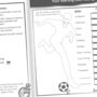 Footy Fantastic: Match Diary And Training Journal, thumbnail 2 of 5