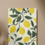 Lemon Art Print, Citrus Prints, Fruit Art, thumbnail 7 of 7