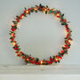 Holly And Berry Fairy Light Wreath, thumbnail 3 of 4