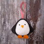 Colourful Penguin Handmade Felt Decoration, thumbnail 4 of 10