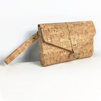 Sustainable Cork Classic Clutch Bag, 3 of 7