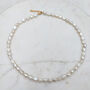 Alyssa Small Pearl Choker Necklace, thumbnail 2 of 2