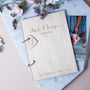Personalised Modern Wedding Guest Book, thumbnail 1 of 6