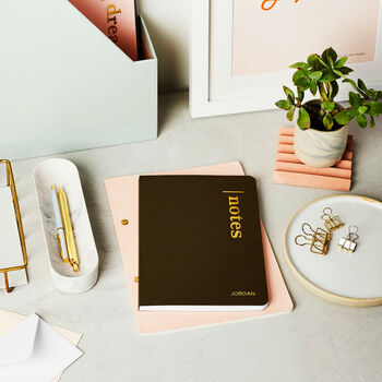 Personalised Recycled Coffee Cup Notebook, 2 of 7