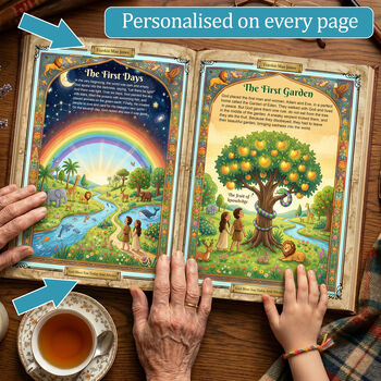 Personalised Keepsake Book Of Bible Stories For Children, 4 of 11